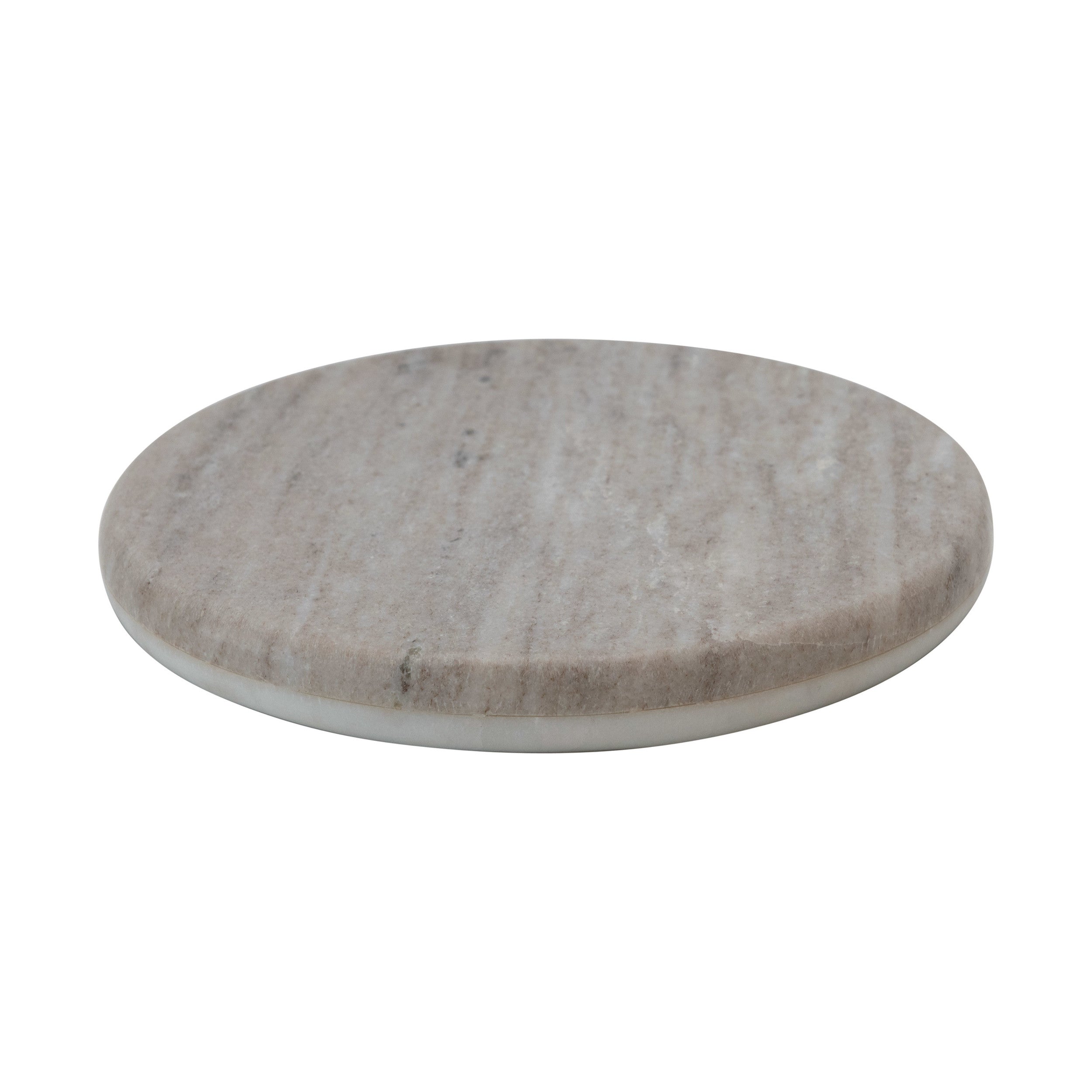 Small Round Marble Reversible Cutting Board