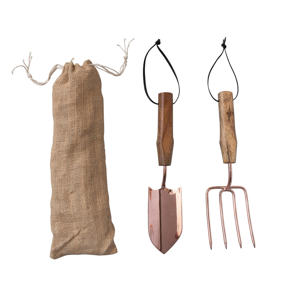 Copper Garden Tool Set – The Market at Walker Farms