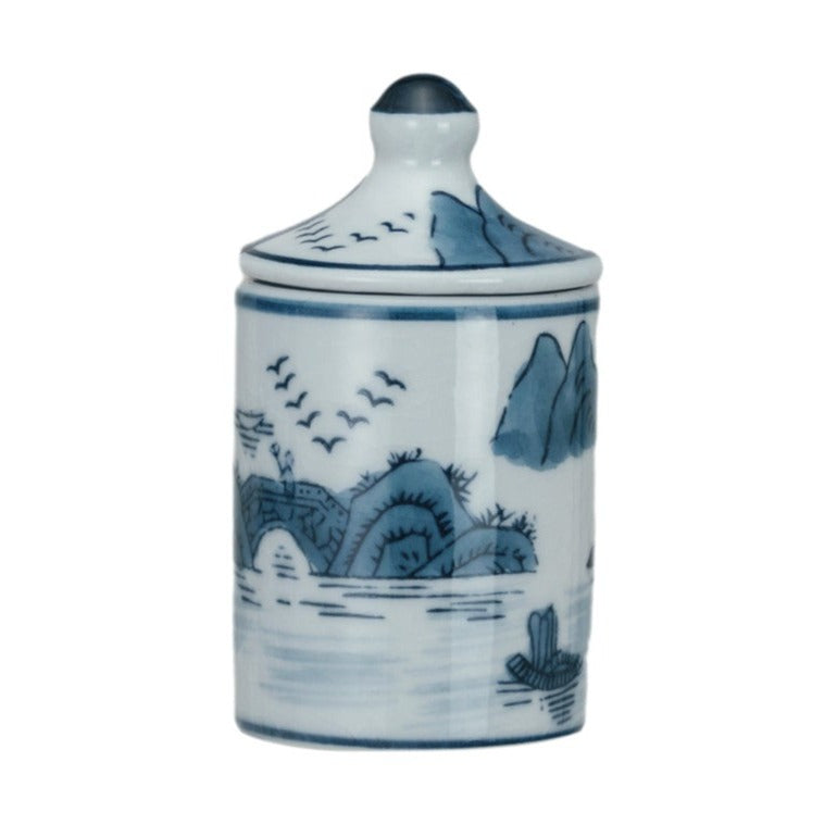 Chinoiserie Spice Jar