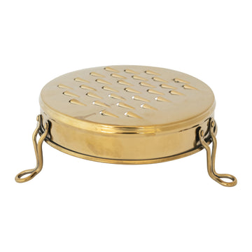 Gold Finish Footed Grater