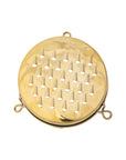 Gold Finish Footed Grater