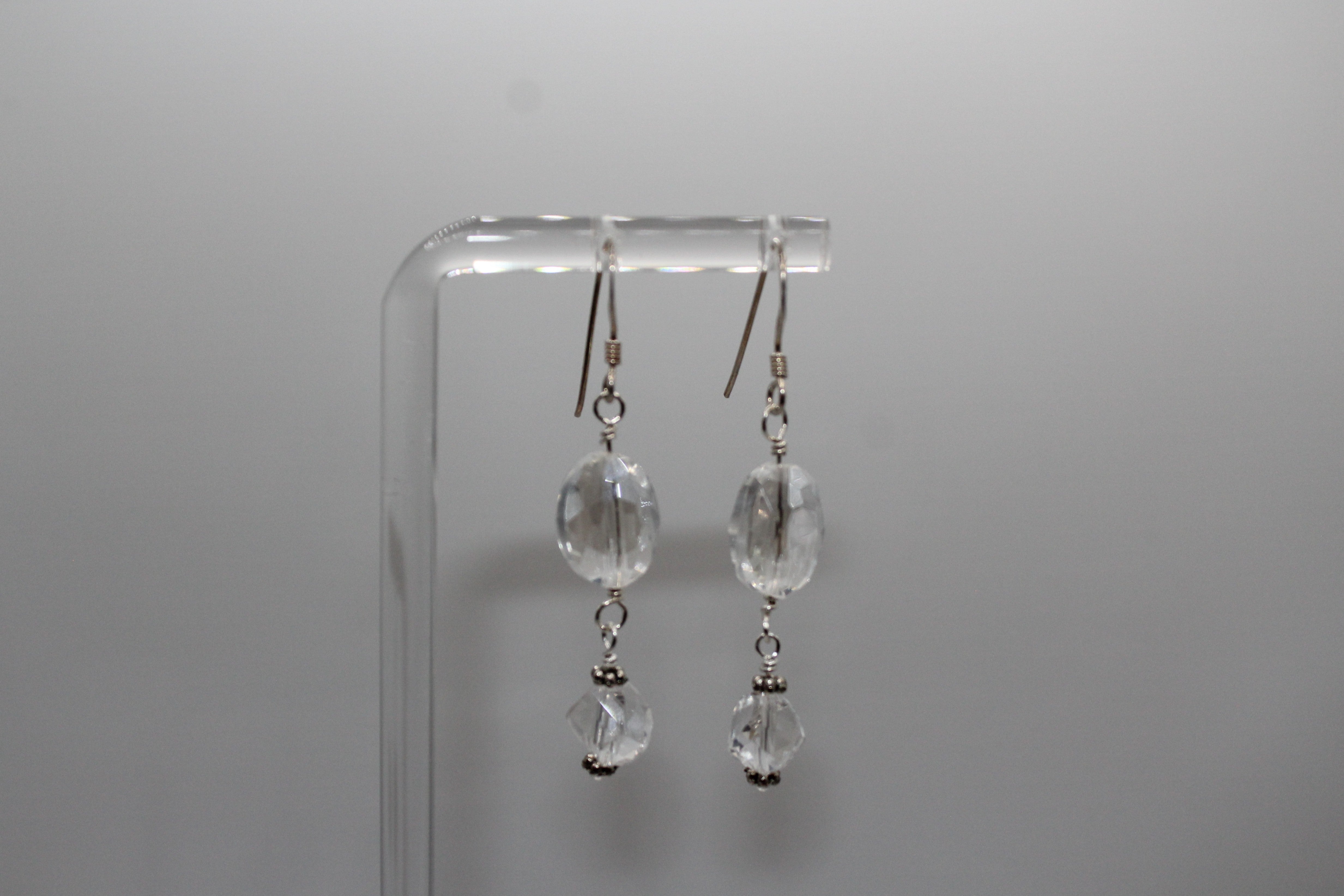 Clear Crystal Earrings
