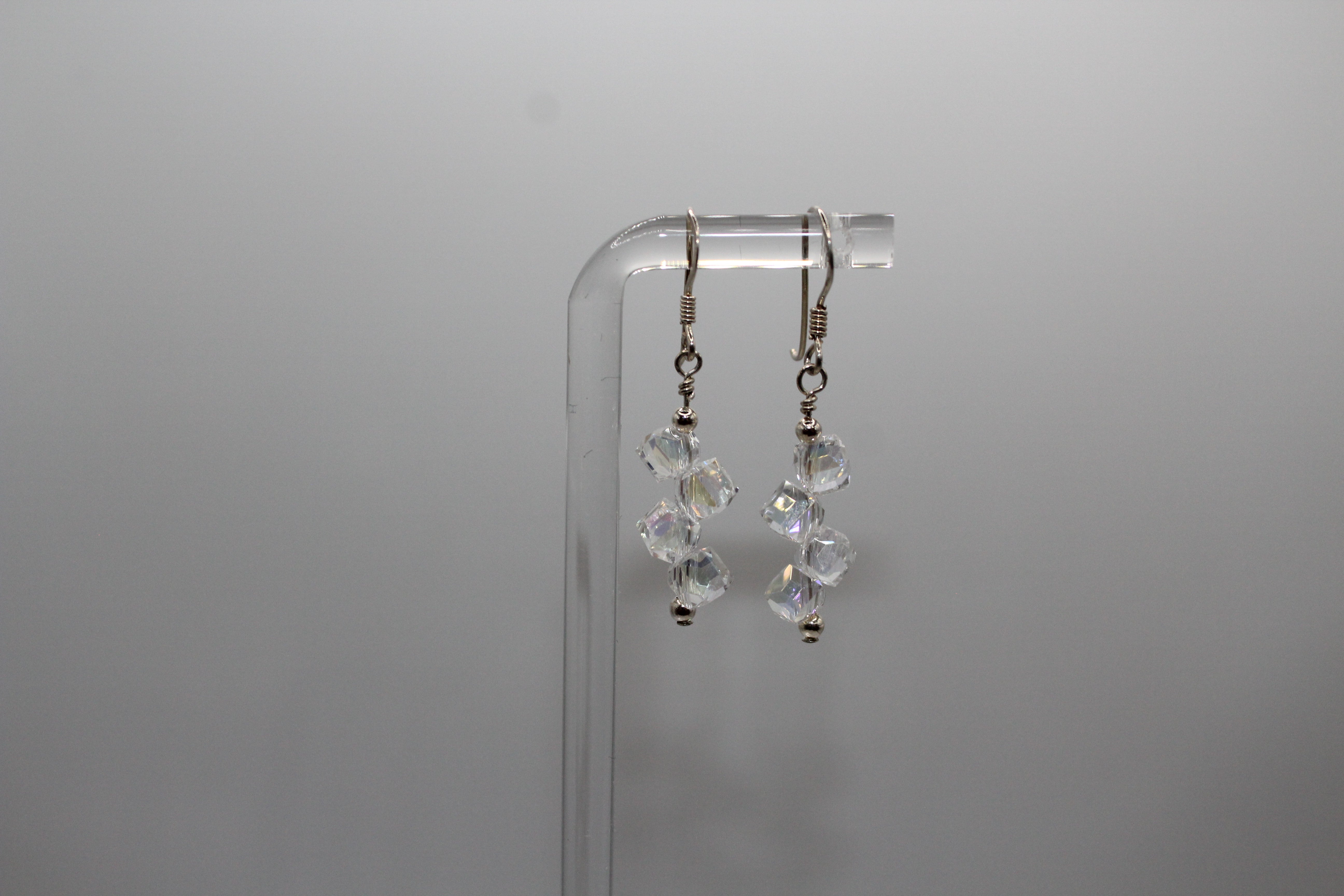 Clear Crystal Earrings
