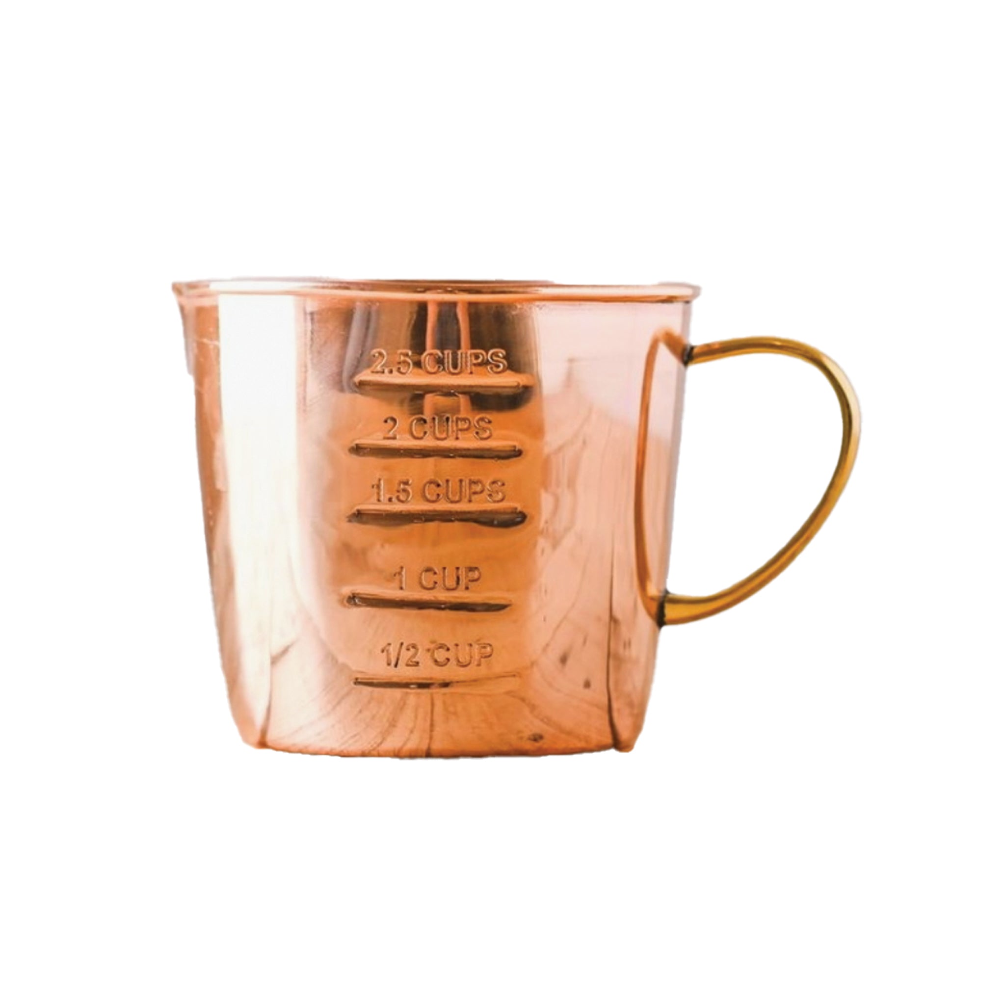 Copper Liquid Measuring Cup