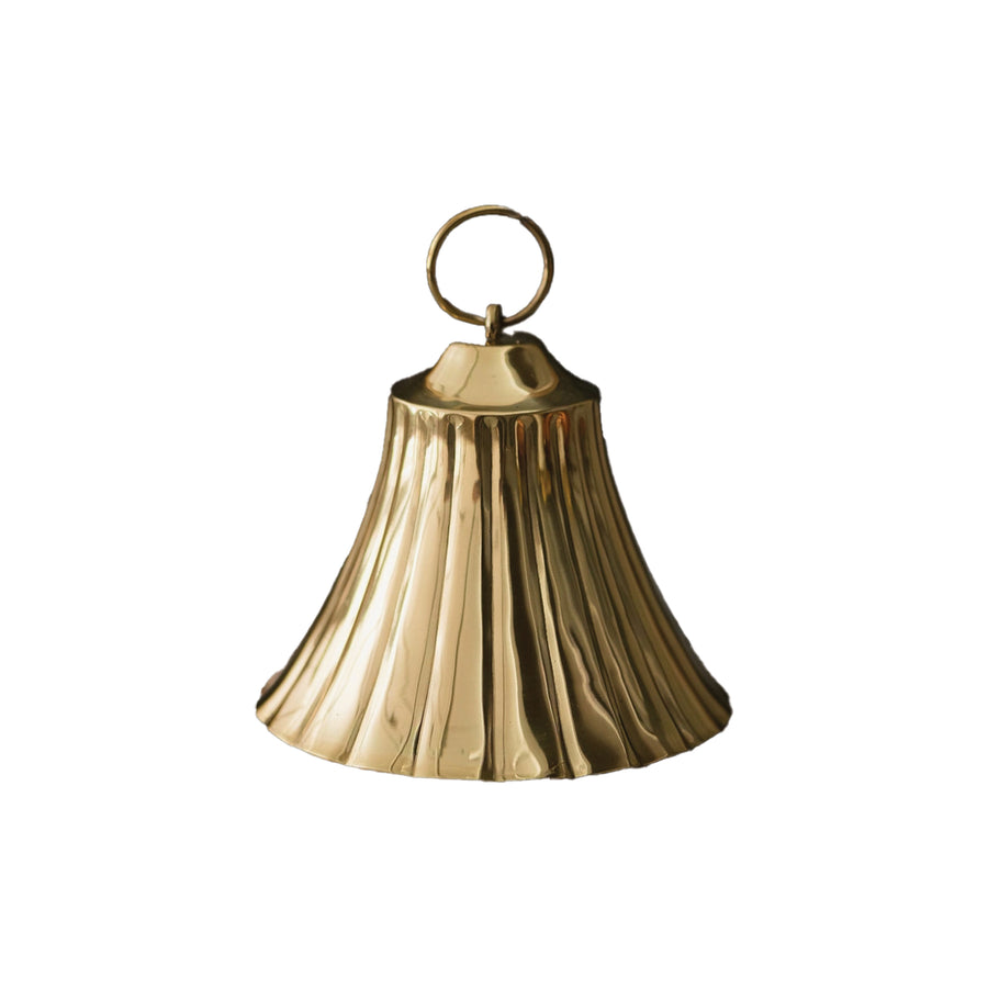 Scalloped Brass Bell