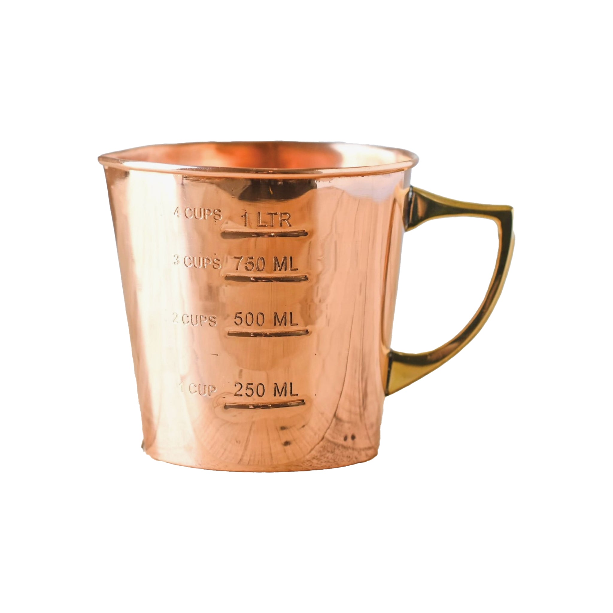Copper Liquid Measuring Cup