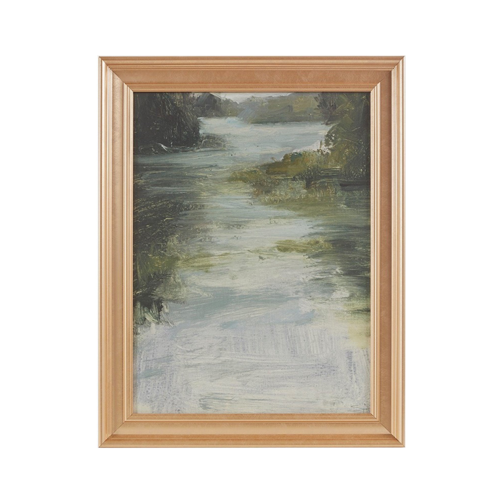 River Fields Framed Landscape