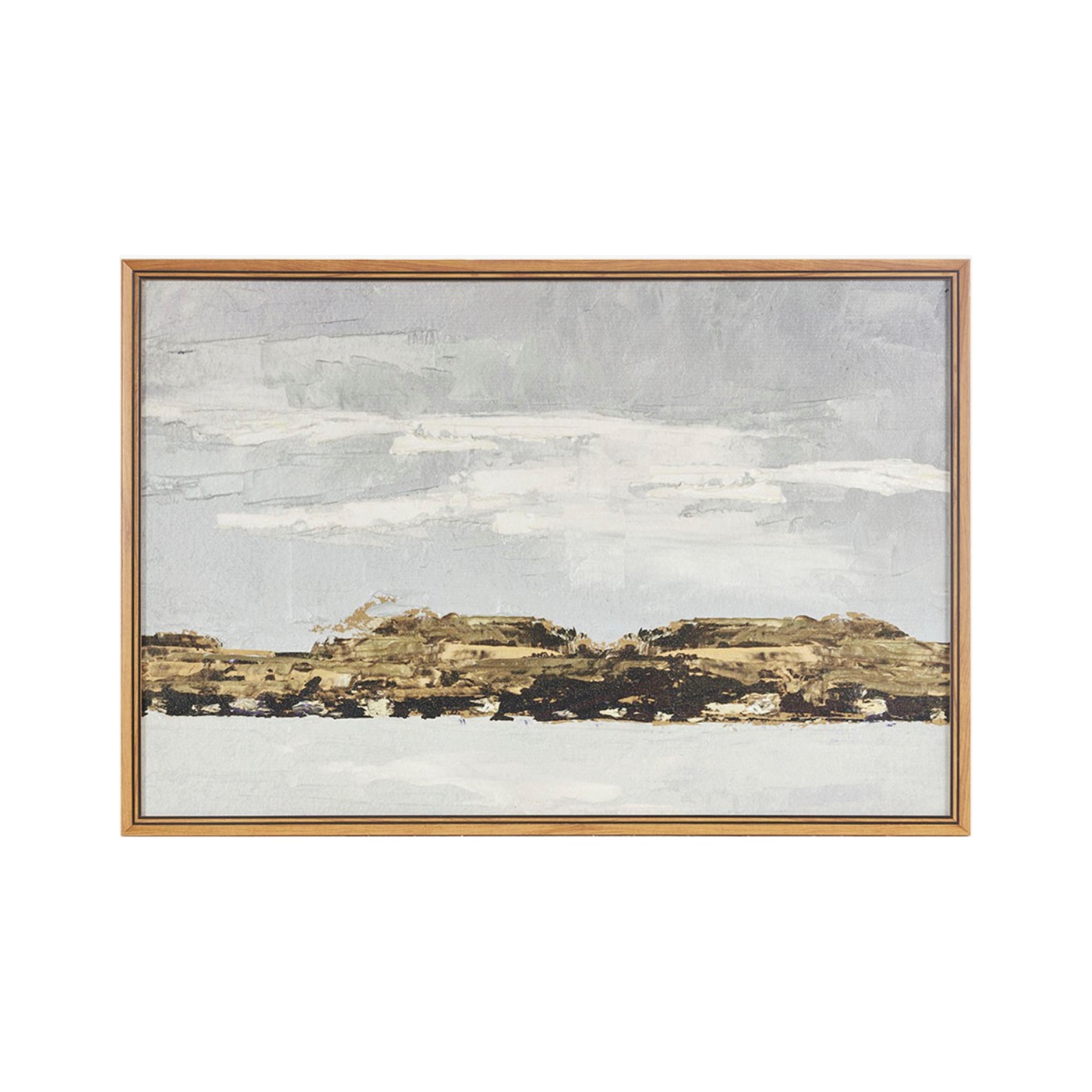 Foggy Morning Landscape