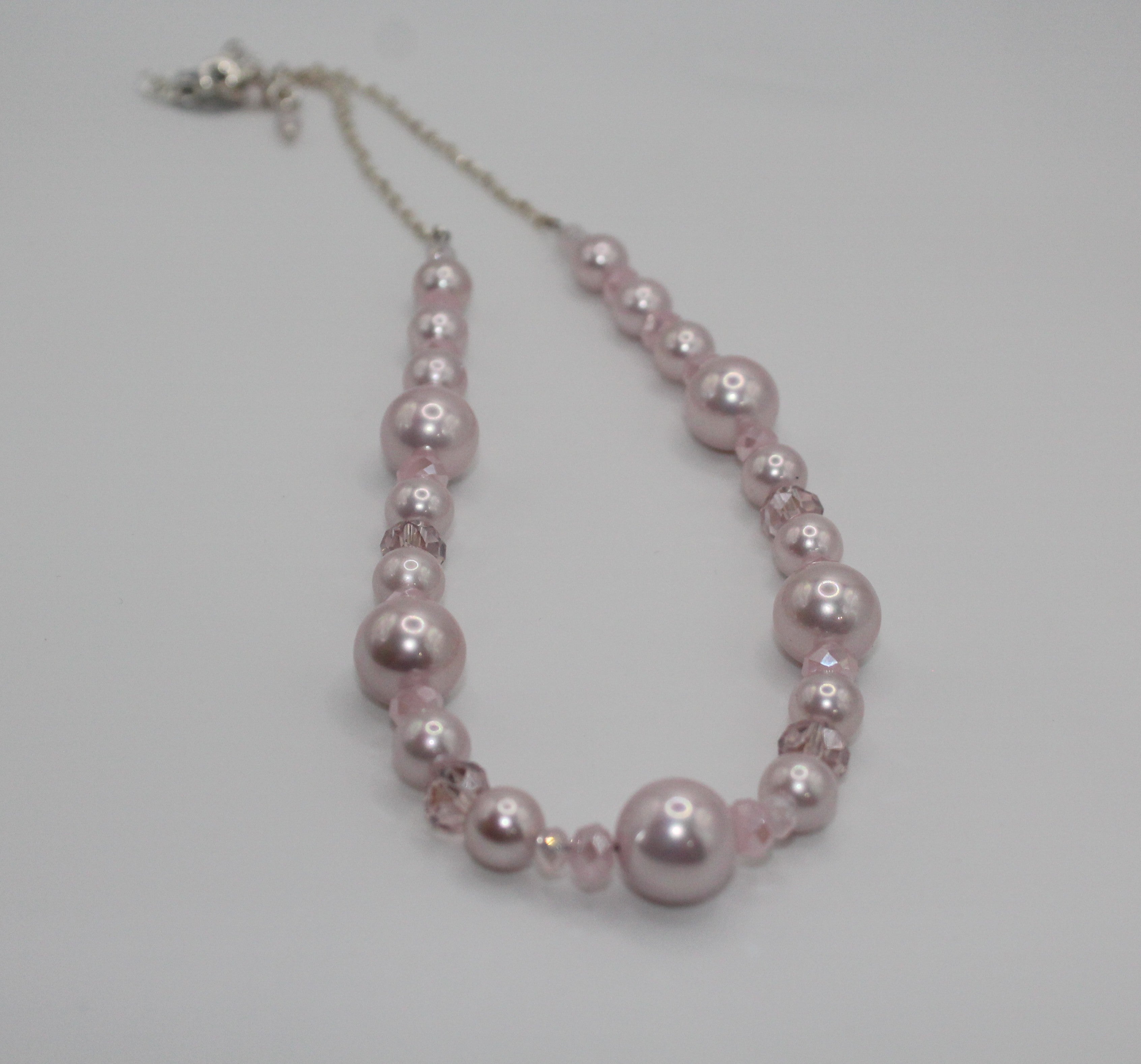 Pink Mother of Pearl Necklace