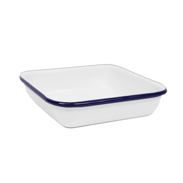 Enamelware Small Square Tray