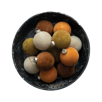 Tan Flocked Ball Set