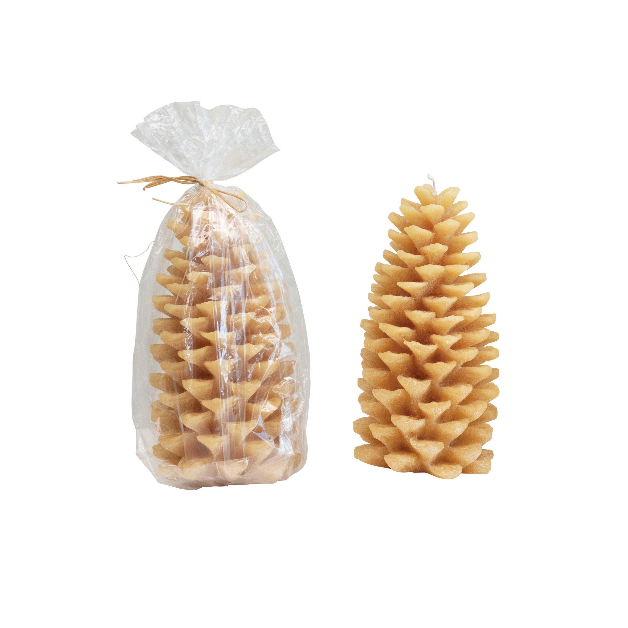 Pinecone Shaped Candle