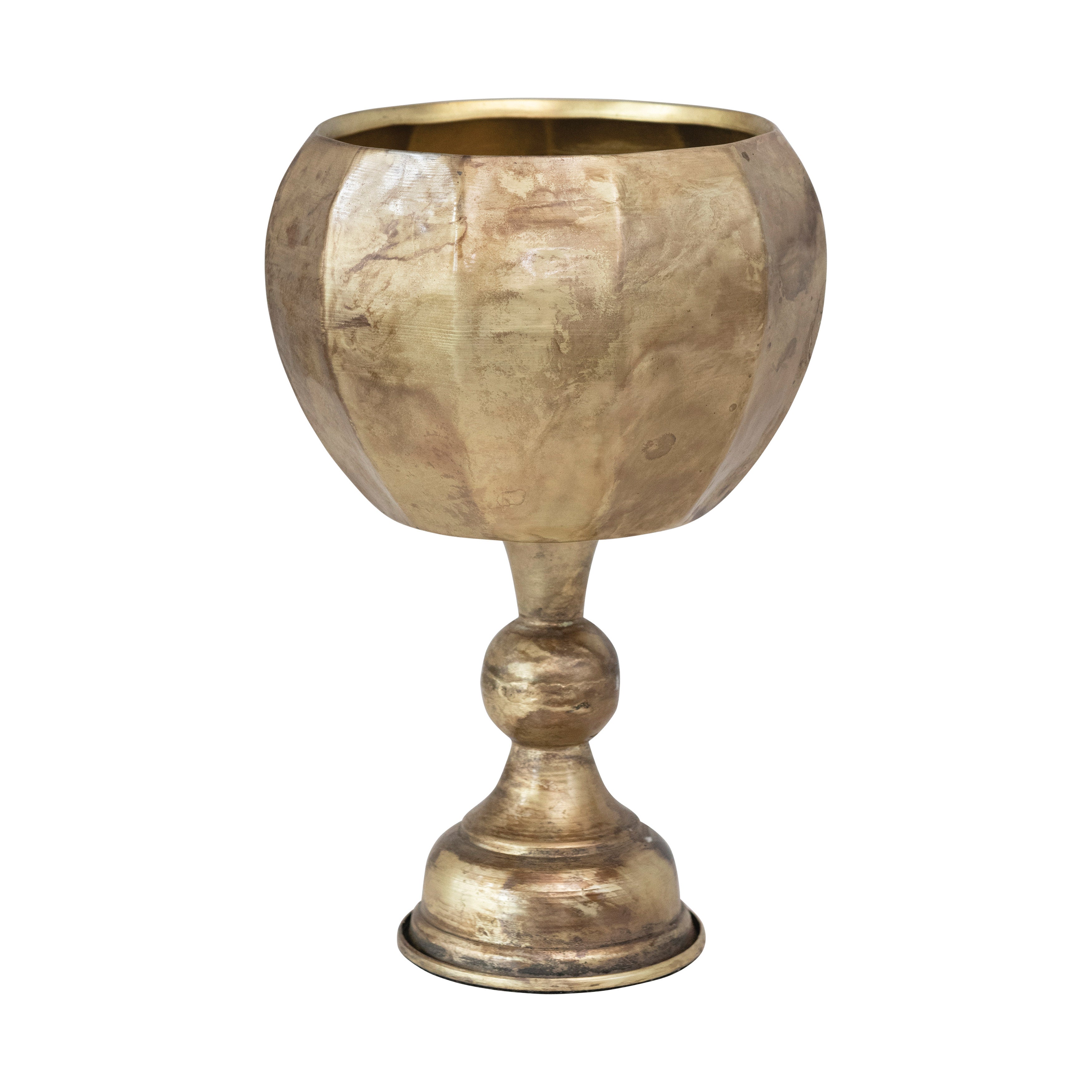 Brass Footed Planter