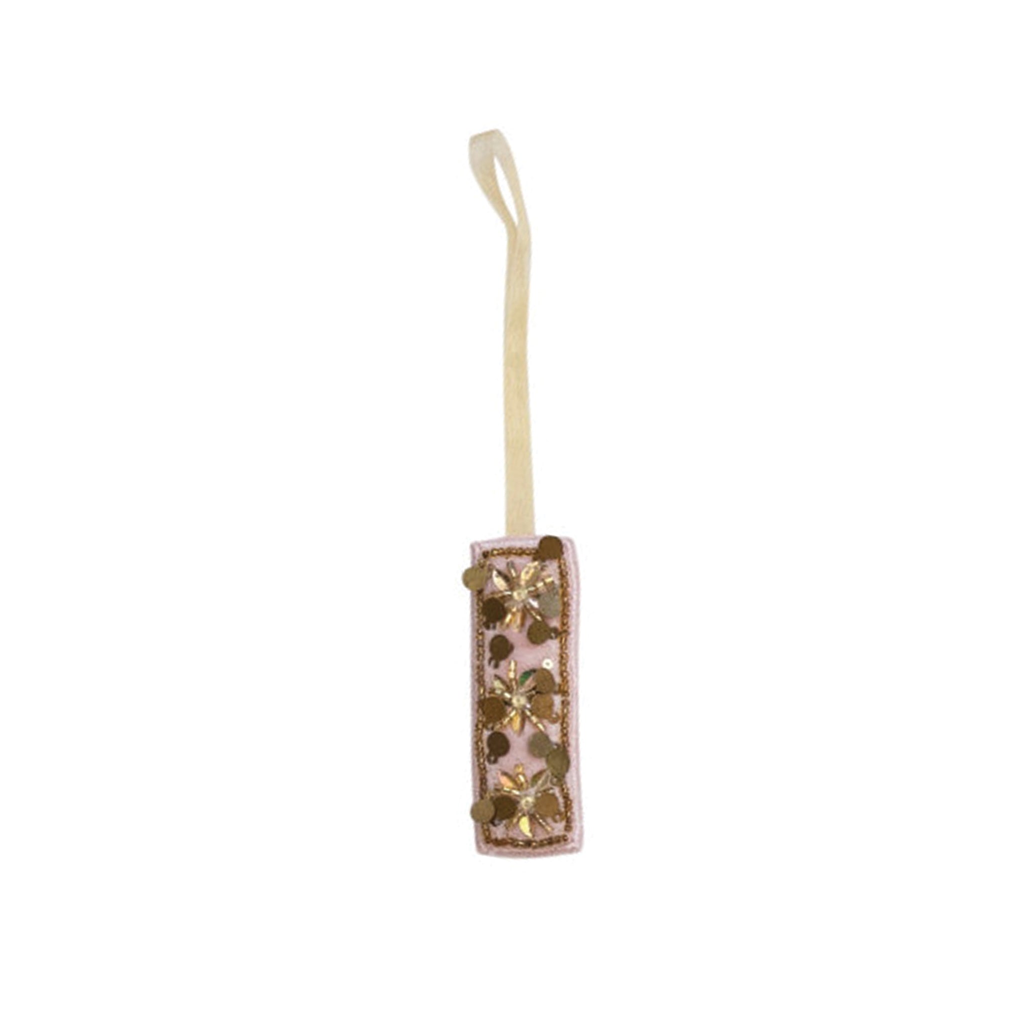 Velvet Initial Ornament