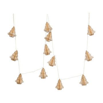 Paper Honeycomb Tree Garland