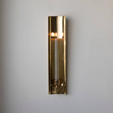 Brass Candle Sconce