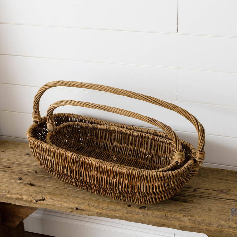 Oval Wicker Baskets