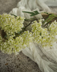 White Hydrangea Spray Stem