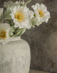 White Poppy Spray Stem
