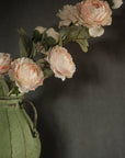 Pink Peony Spray Stem
