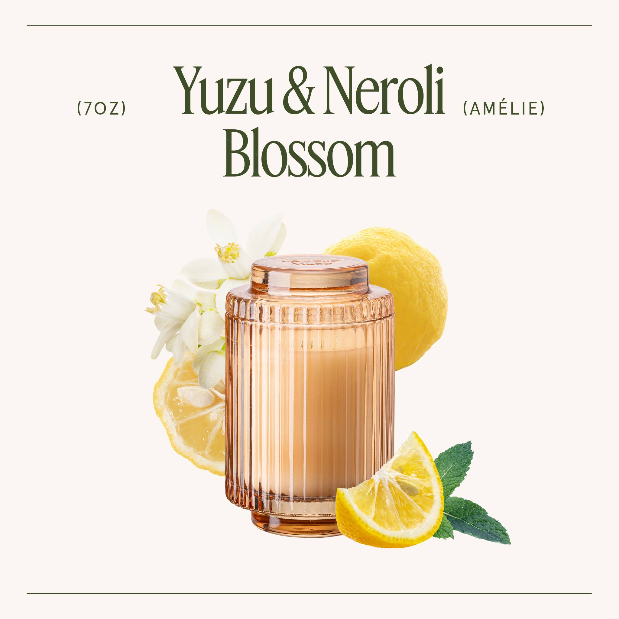 Amélie - Yuzu & Neroli Blossom 7oz Candle