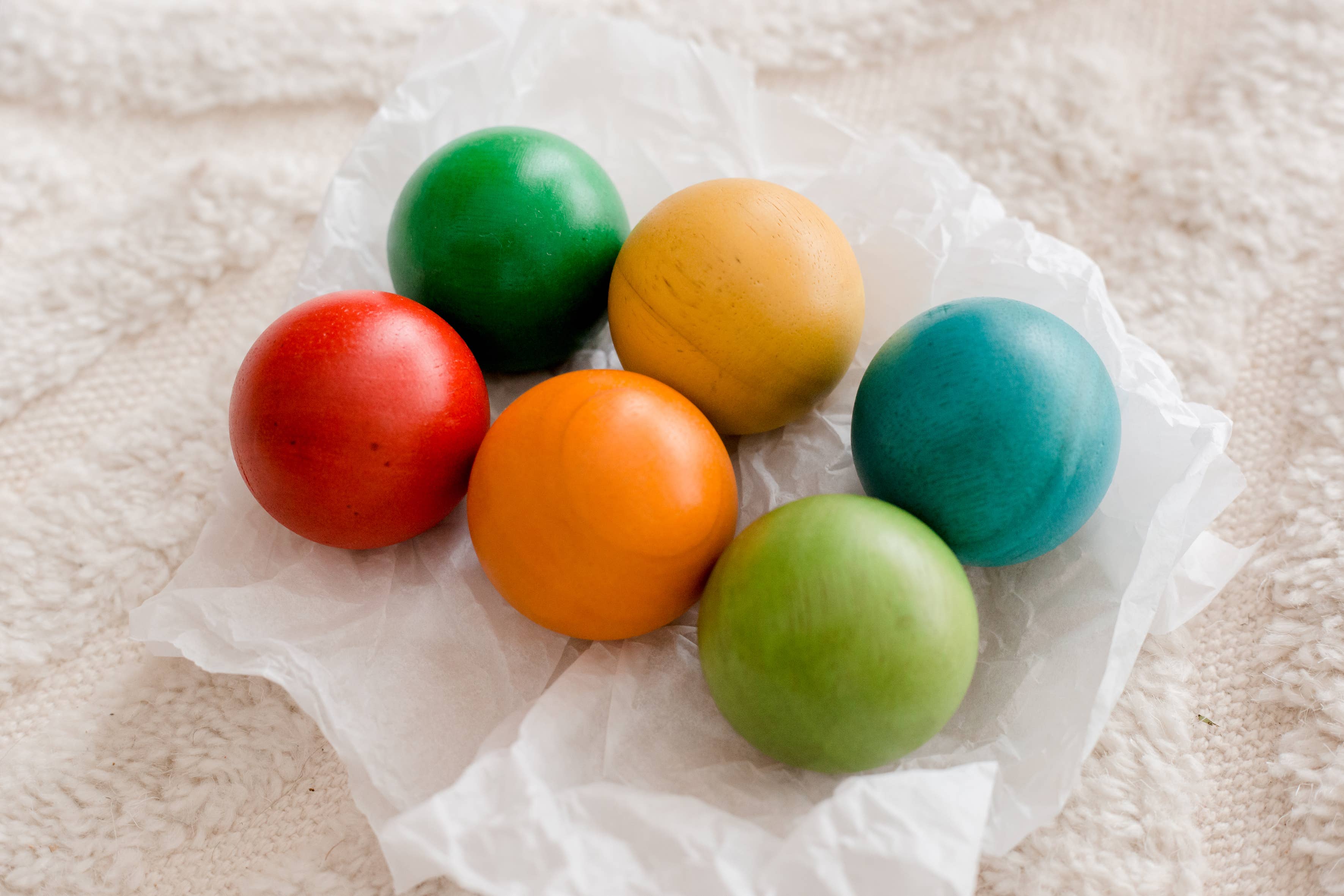 48mm Wooden Balls Set of 6