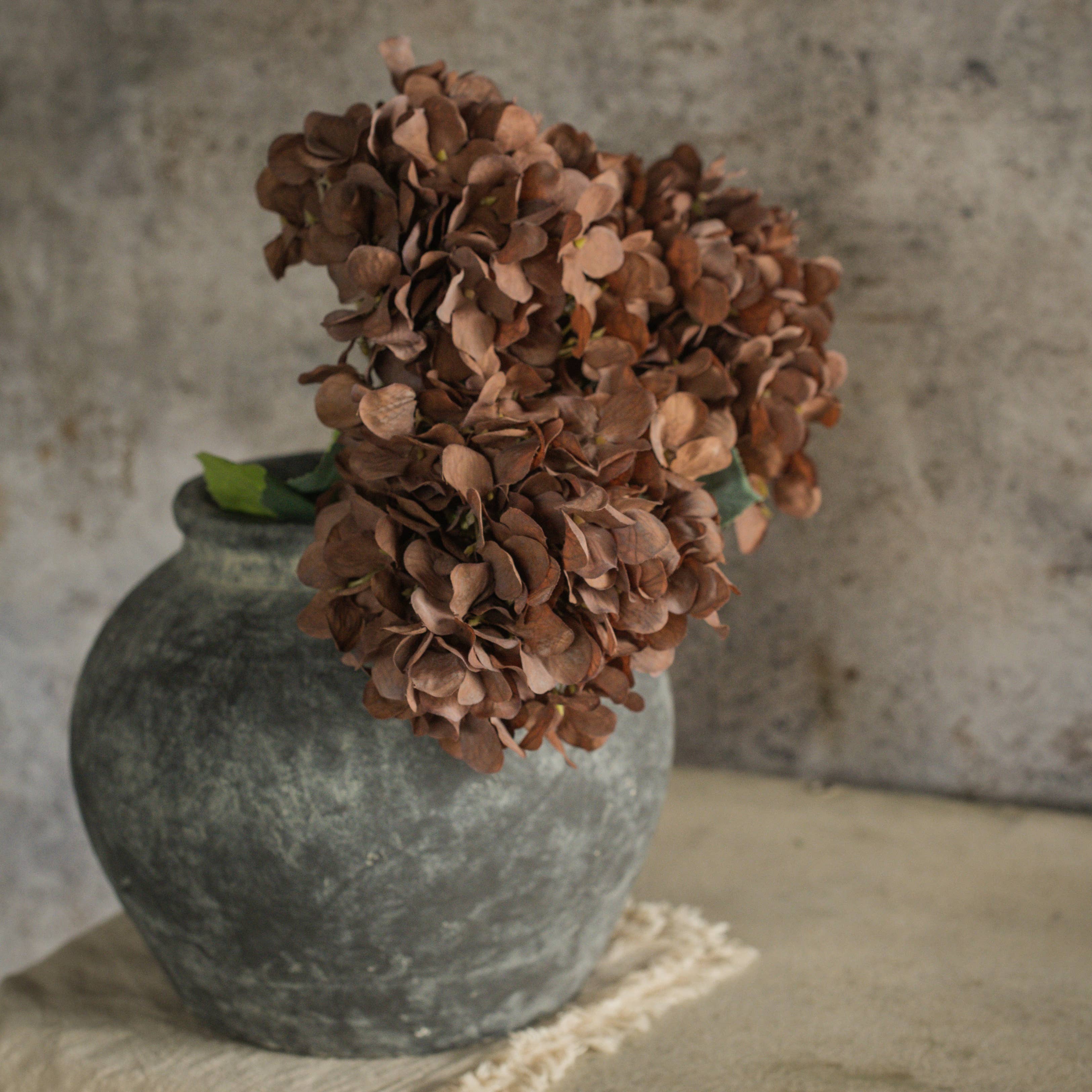 Brown Hydrangea Spray Stem