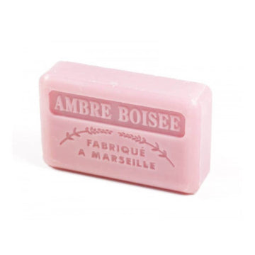 Woody Amber - French soap with organic shea butter 125g