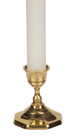 Brass Taper/holder 2.5 Ht