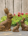 Chocolate Bunny Figurine