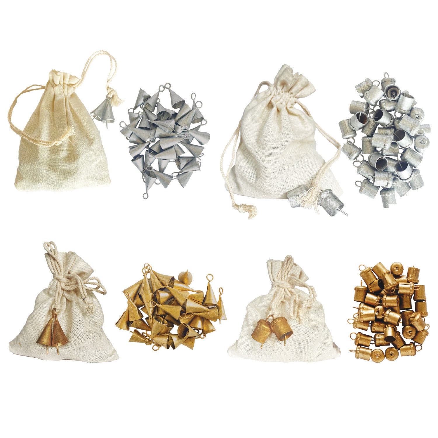 Metal Bells in bag