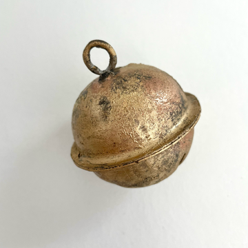 Large Jingle Bell in Tin Brass