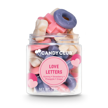 Love Letters Candy Jar