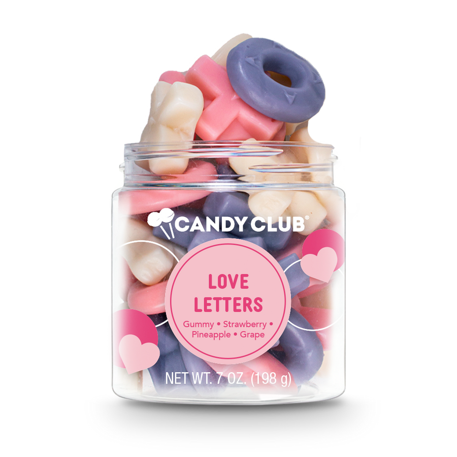 Love Letters Candy Jar